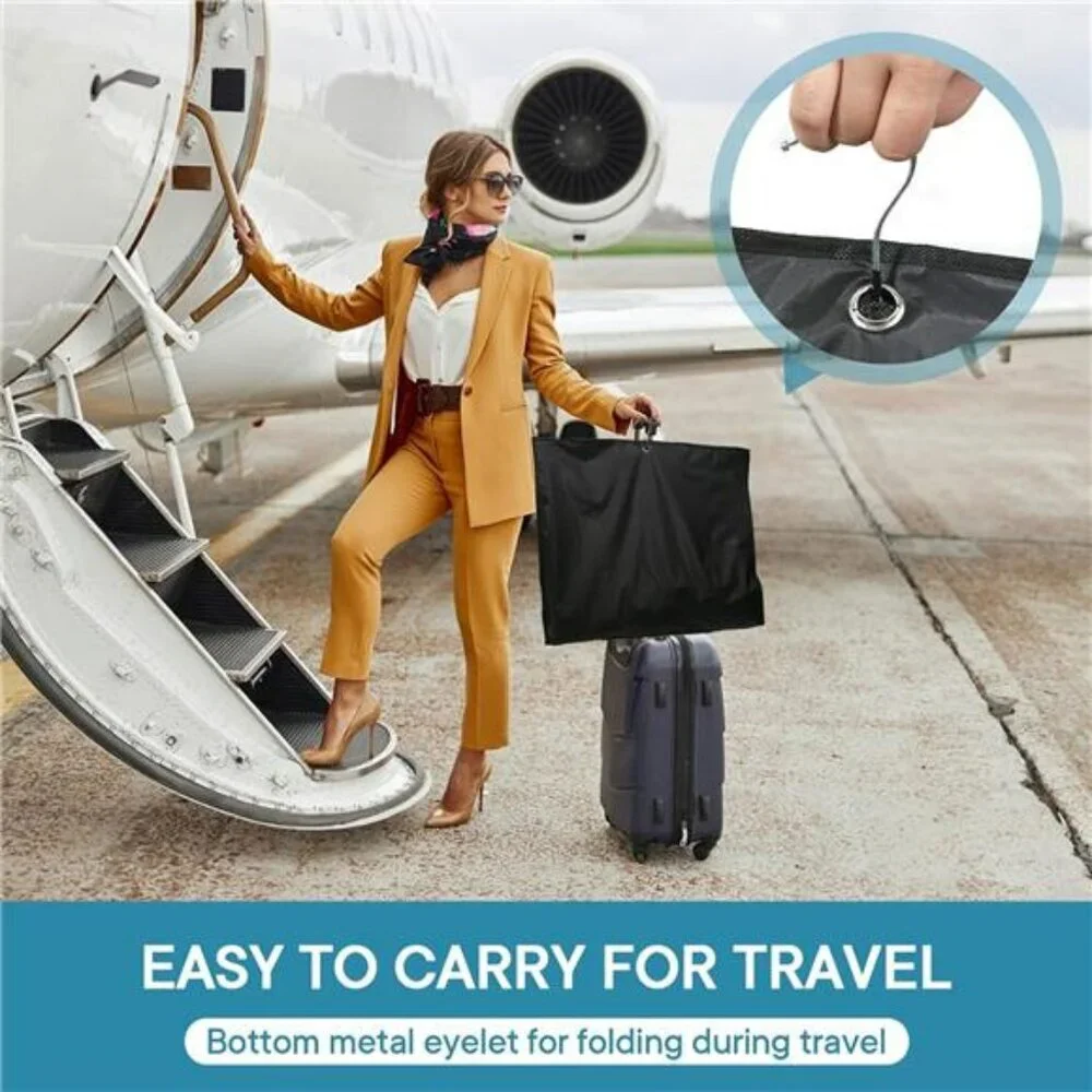 Long Garment Bags 65 Inch Dress Cover Hanging Clothes Storage Travel Gown Bags
